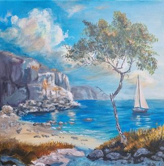 Seaside landscape